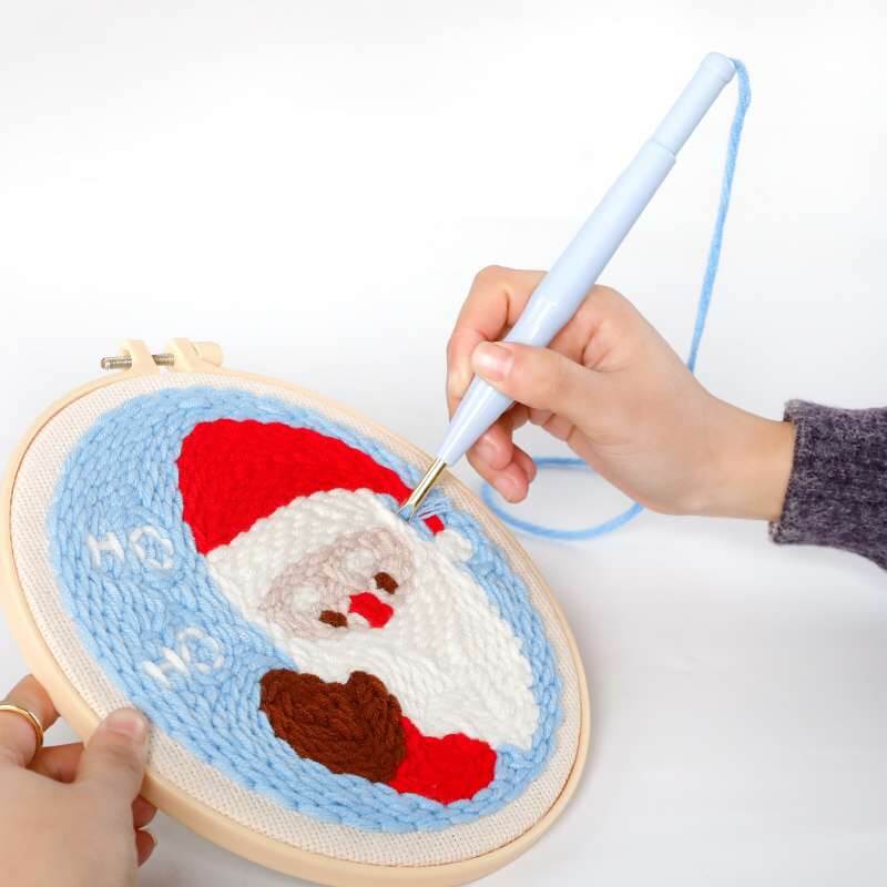 Broderi med punch needle