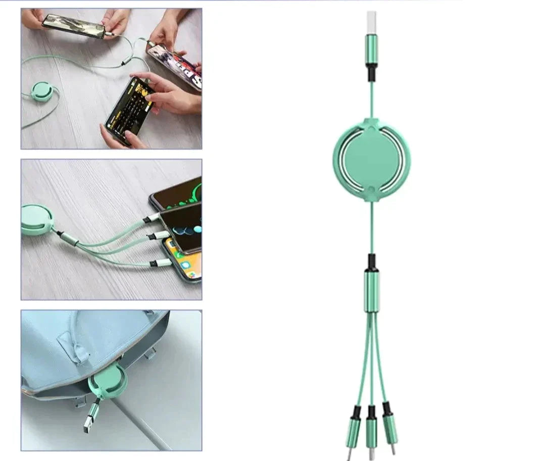 Teleskopisk ladekabel