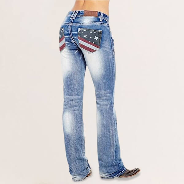 Denim Boot Cut-jeans