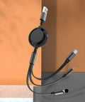 Teleskopisk ladekabel