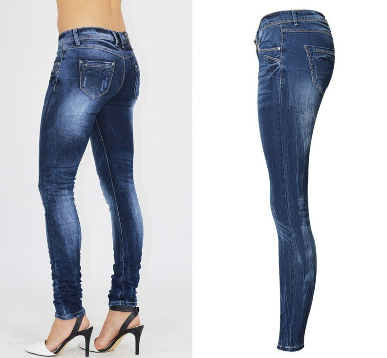 Kvinnelige skinny jeans