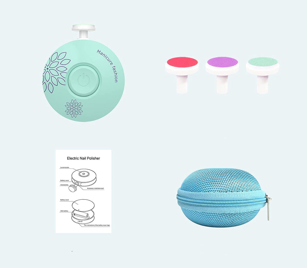 Elektrisk negletrimmer for baby