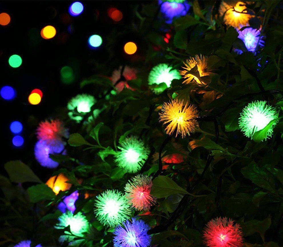 LED-solsikkelyslenke