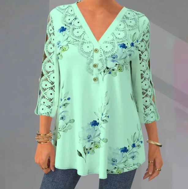 Dame casual sommerbluse