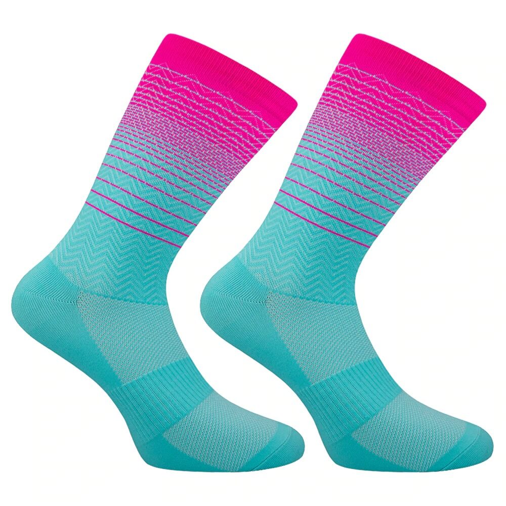 Fargerike sportssokker (unisex)