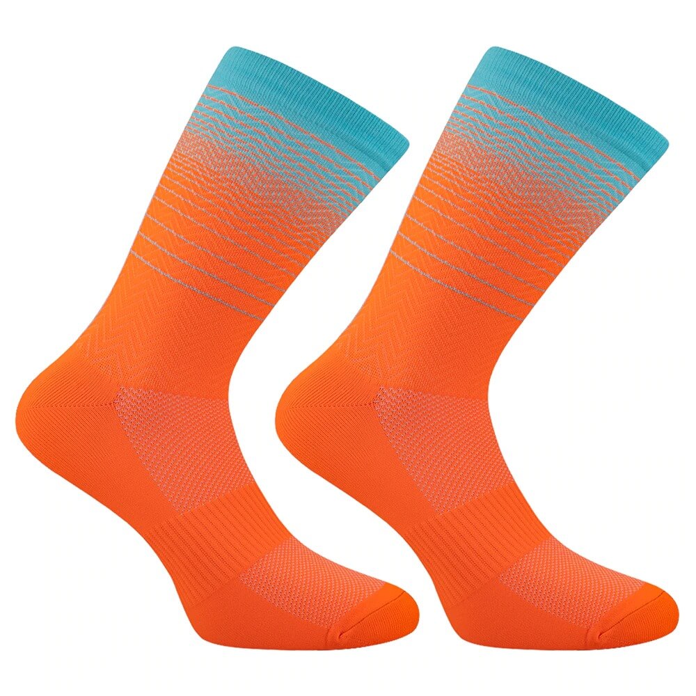 Fargerike sportssokker (unisex)