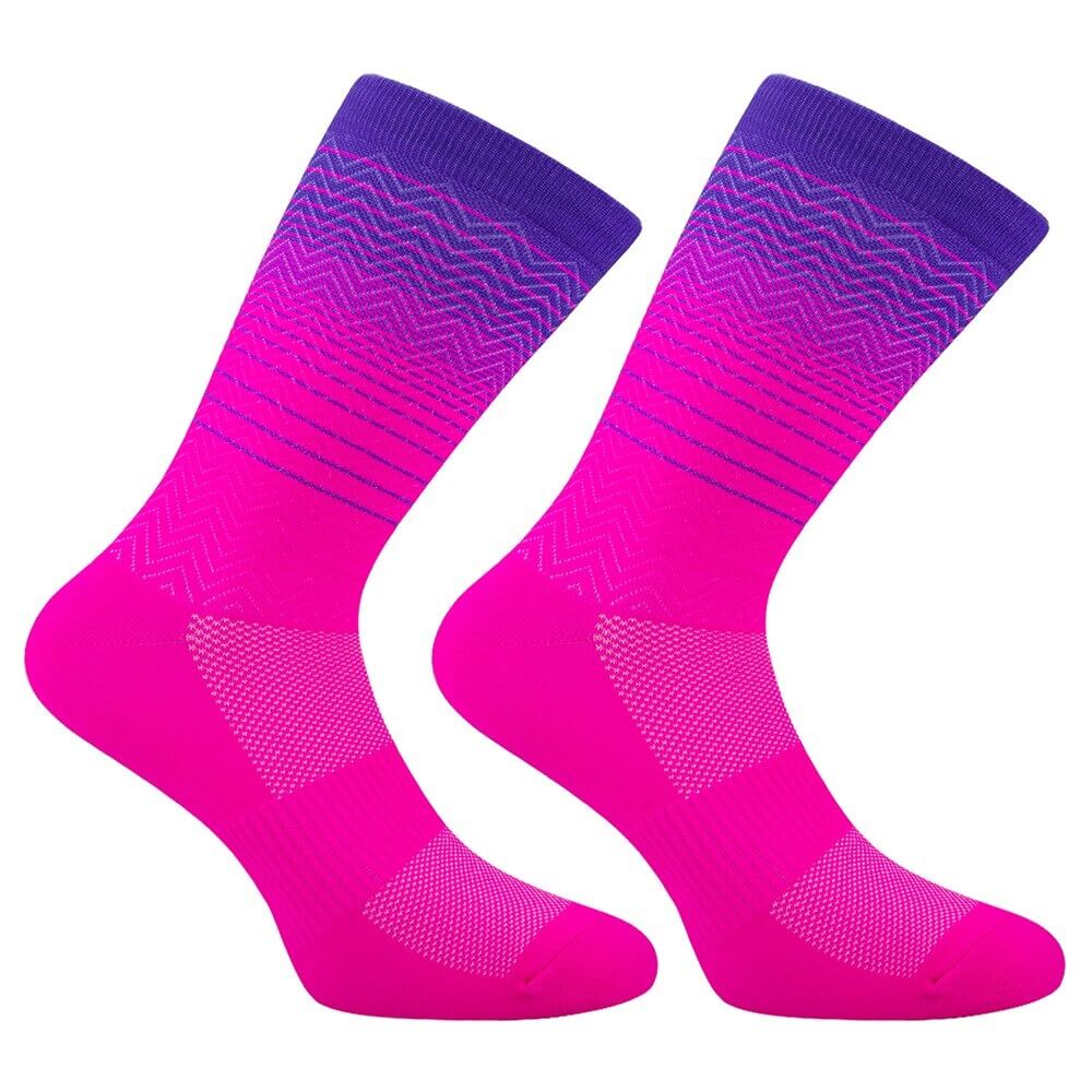 Fargerike sportssokker (unisex)