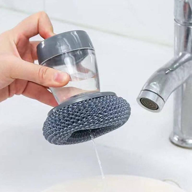 Ergonomisk såpedispenser-skrubber