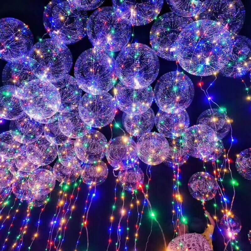 Blås lett opp festballonger