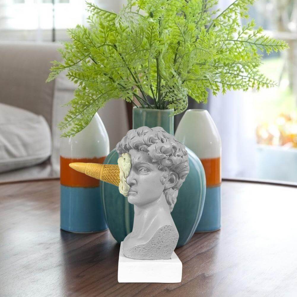 Davids isskulptur