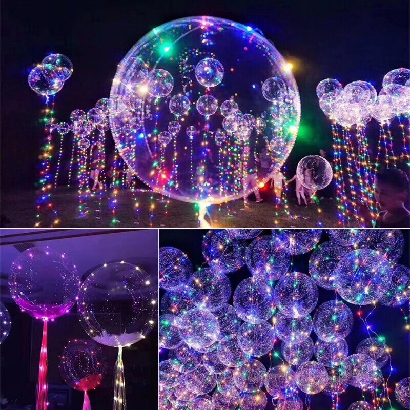 Blås lett opp festballonger