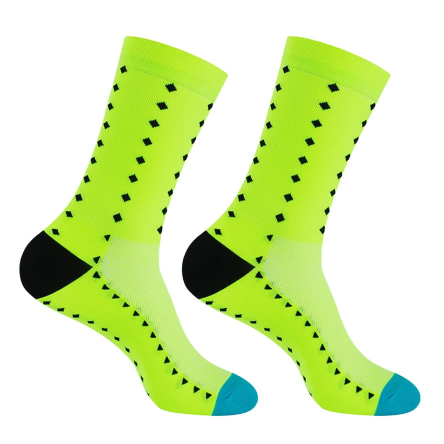 Fargerike sportssokker (unisex)