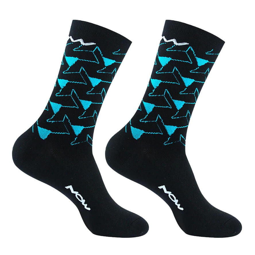 Fargerike sportssokker (unisex)