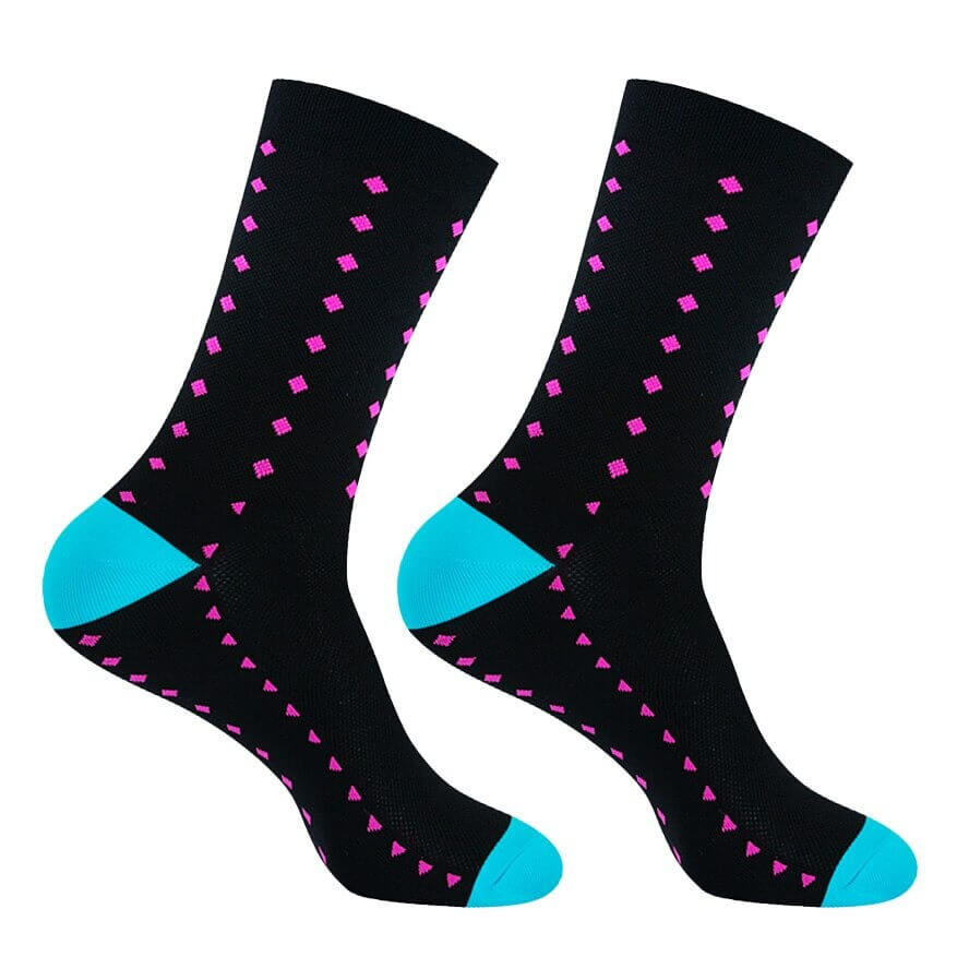 Fargerike sportssokker (unisex)