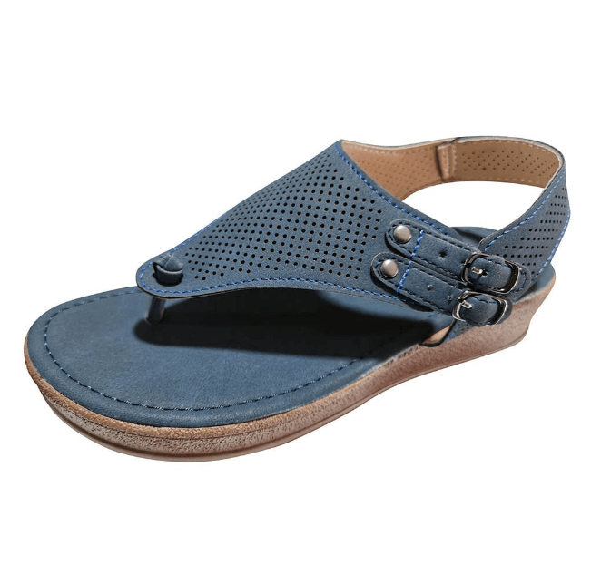 Ortopediske sandaler med spennestropp