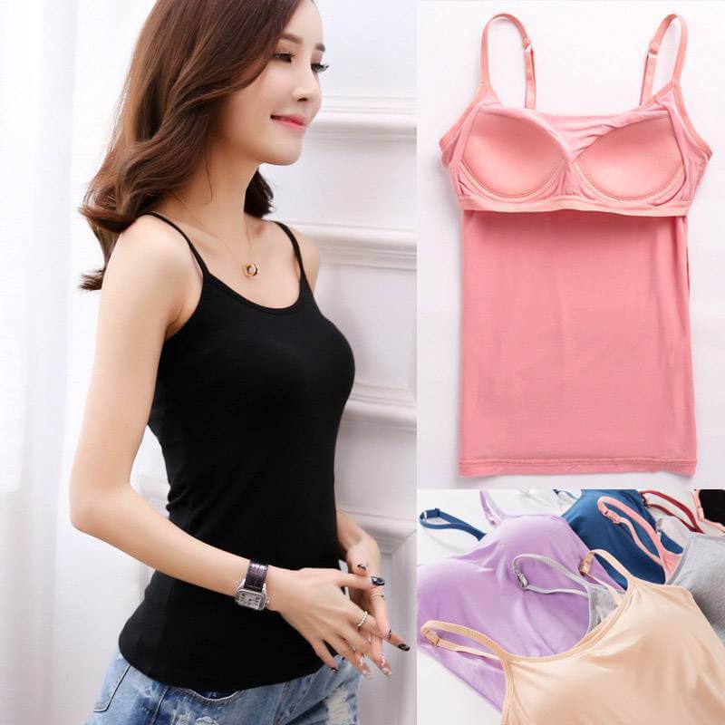 Fôrede camisole-topper for damer