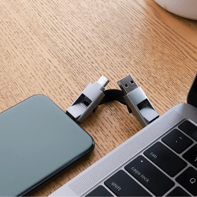 6-i-1 USB-lader