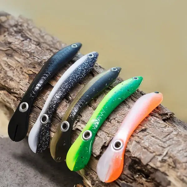 Myk Bionisk Sprettende Fiskeagn (3 deler/sett)