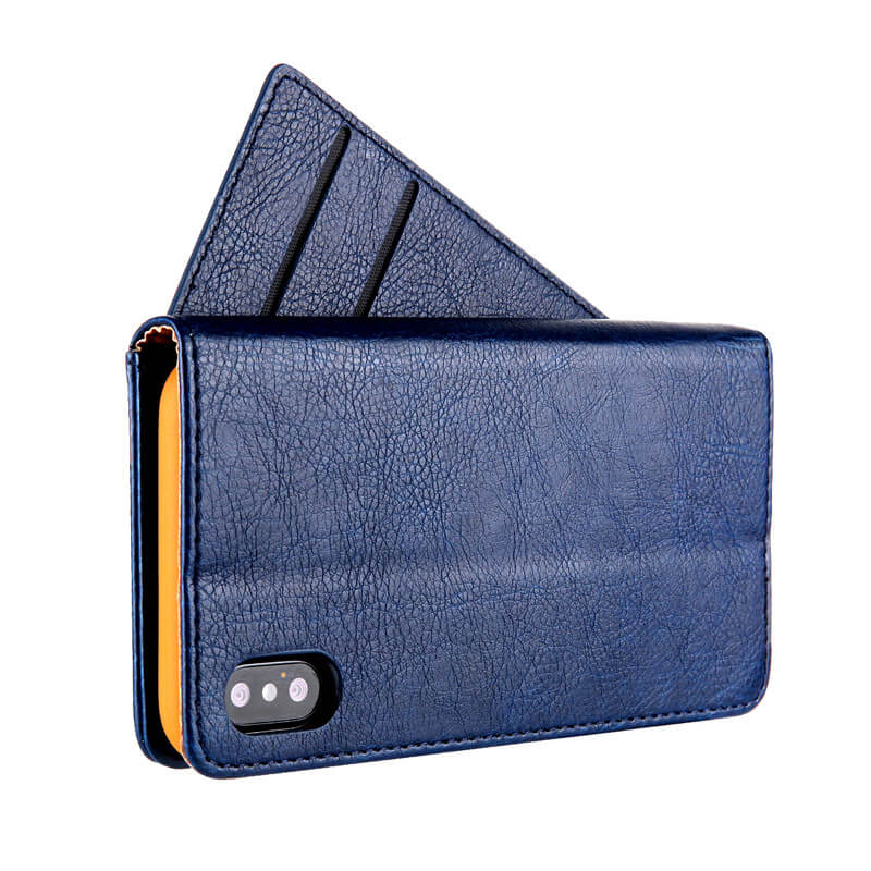Magnetisk Folio-etui i Skinn