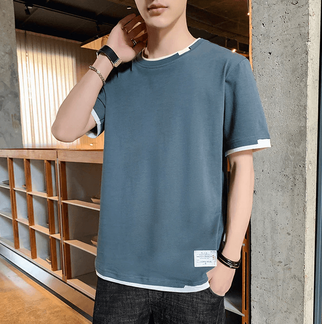 Oversized T-skjorte for herre