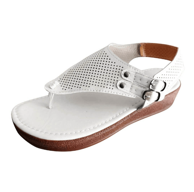 Ortopediske sandaler med spennestropp