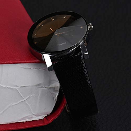 Quartz Herreklokke i Skinn
