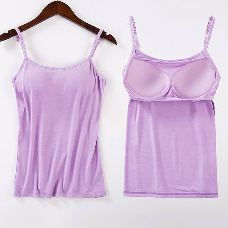 Fôrede camisole-topper for damer