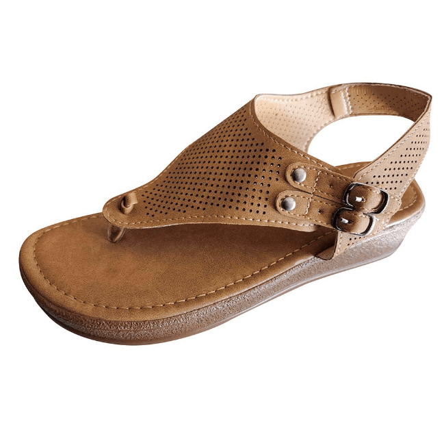 Ortopediske sandaler med spennestropp