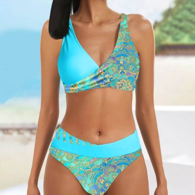 Todelt bikini til dame