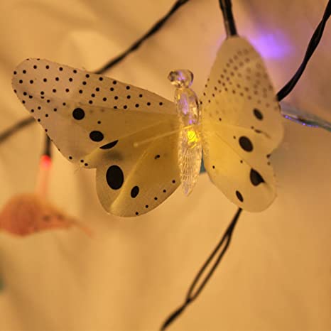 LED-lyslenke sommerfugl