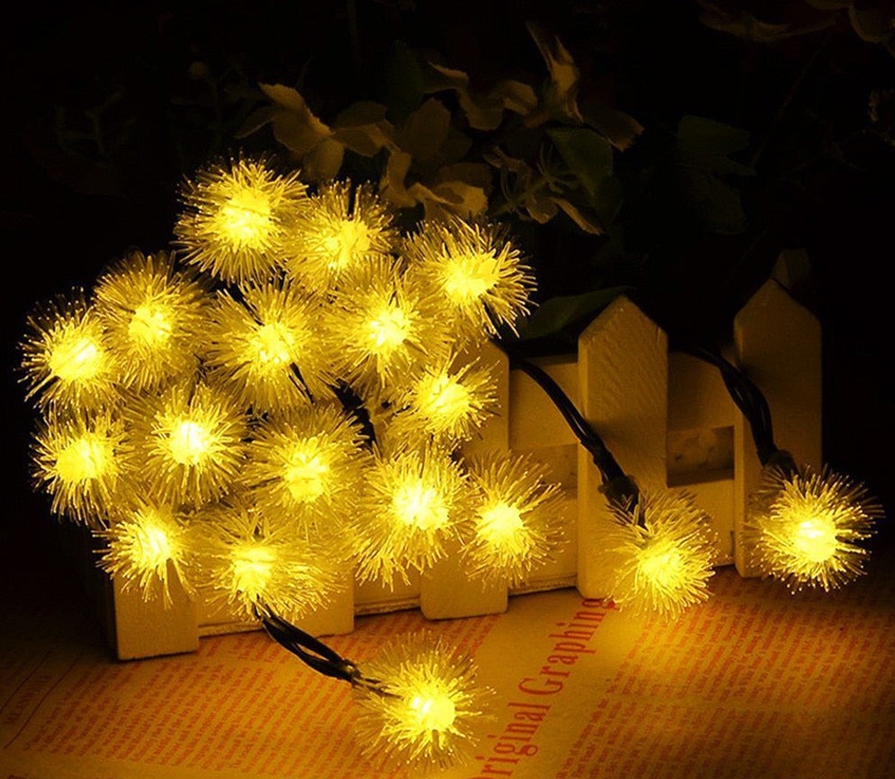 LED-solsikkelyslenke