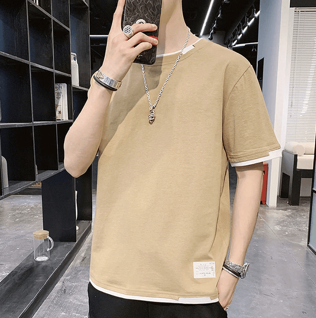 Oversized T-skjorte for herre