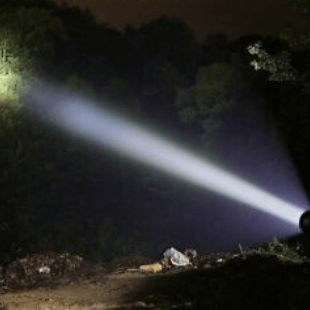 P1000 oppladbar LED-lommelykt