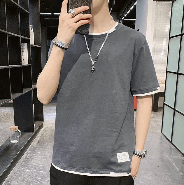 Oversized T-skjorte for herre