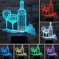 Vinglass 3D-illusjonslys