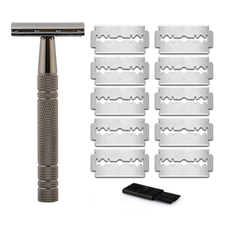 Tosidig barberhøvel