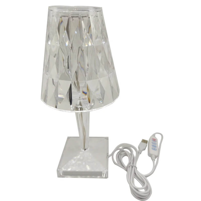 Krystallbordlampe