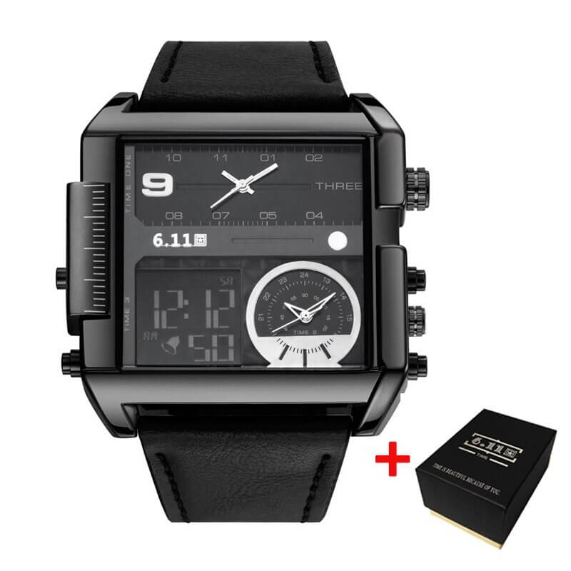 Klokke med tre tidssoner