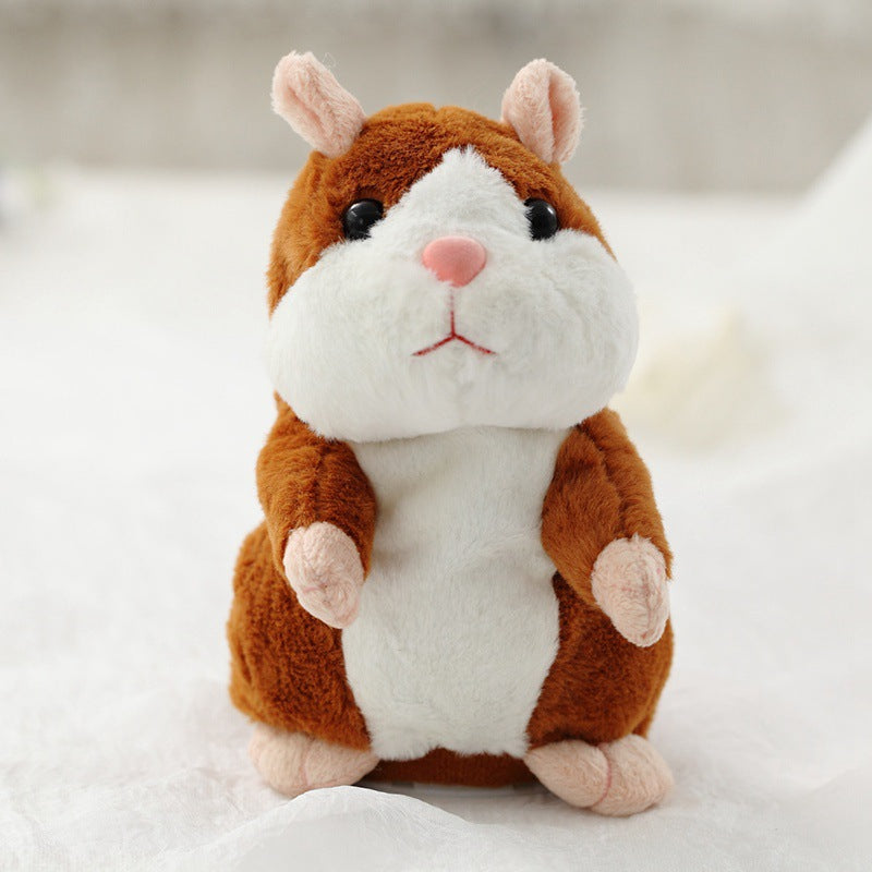 Hamsterplysj med opptaks- og mimikkfunksjon