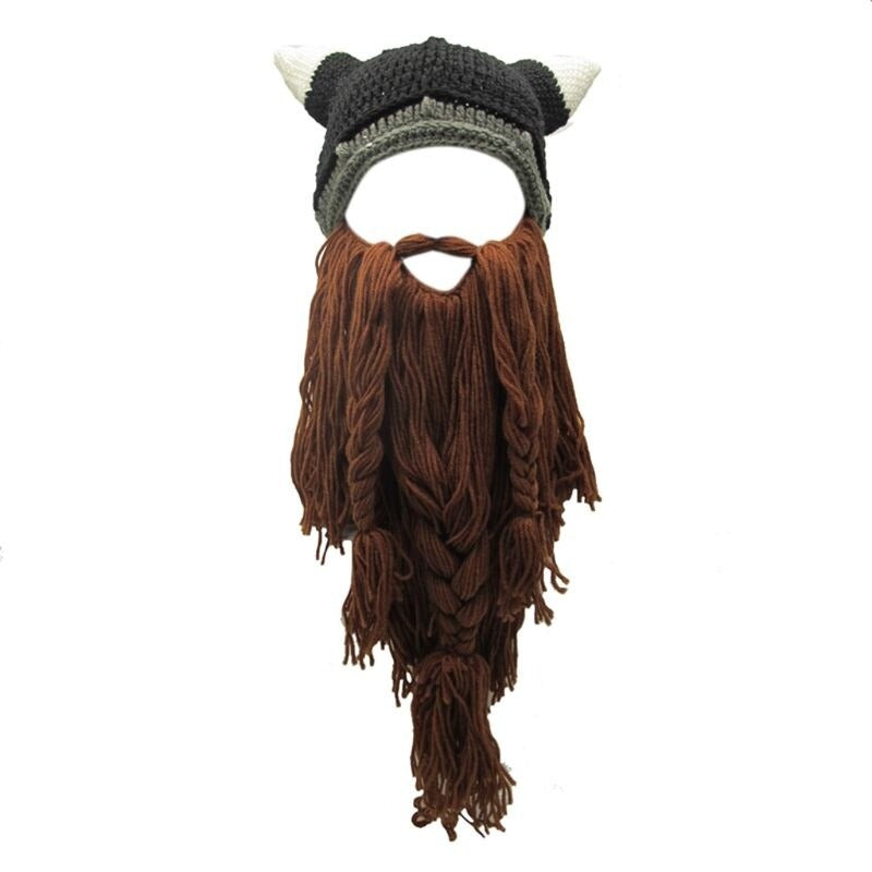 Den legendariske Barbarian Beard Hat - VikingX
