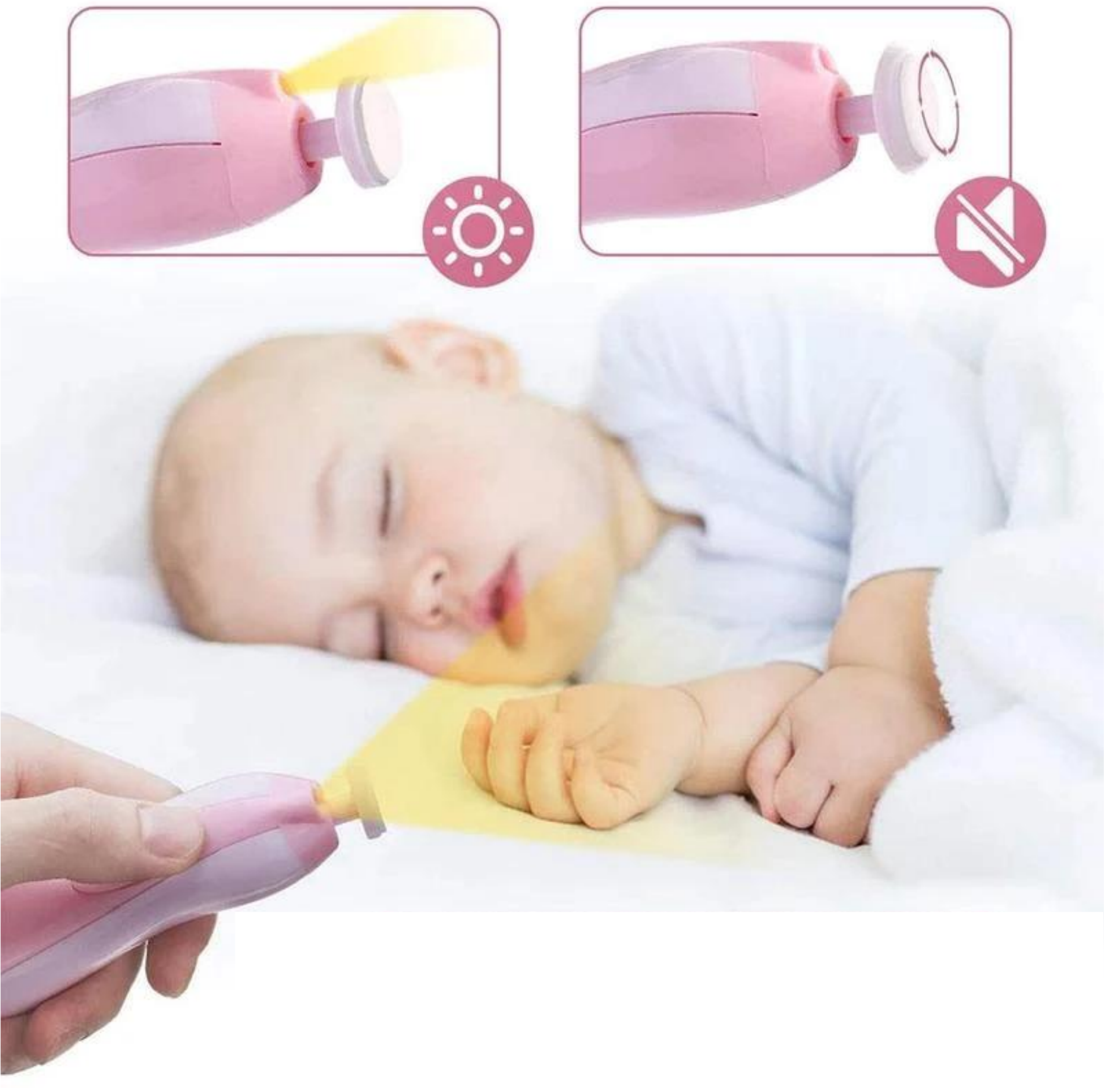 Elektrisk neglefil til baby