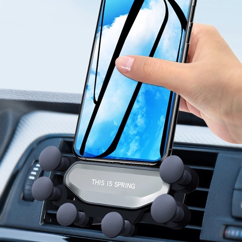 Universell biltelefonholder med autogrep