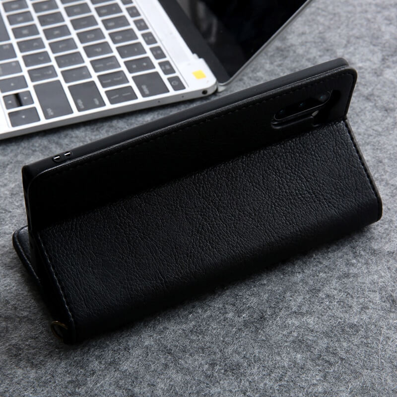 Magnetisk Folio-etui i Skinn