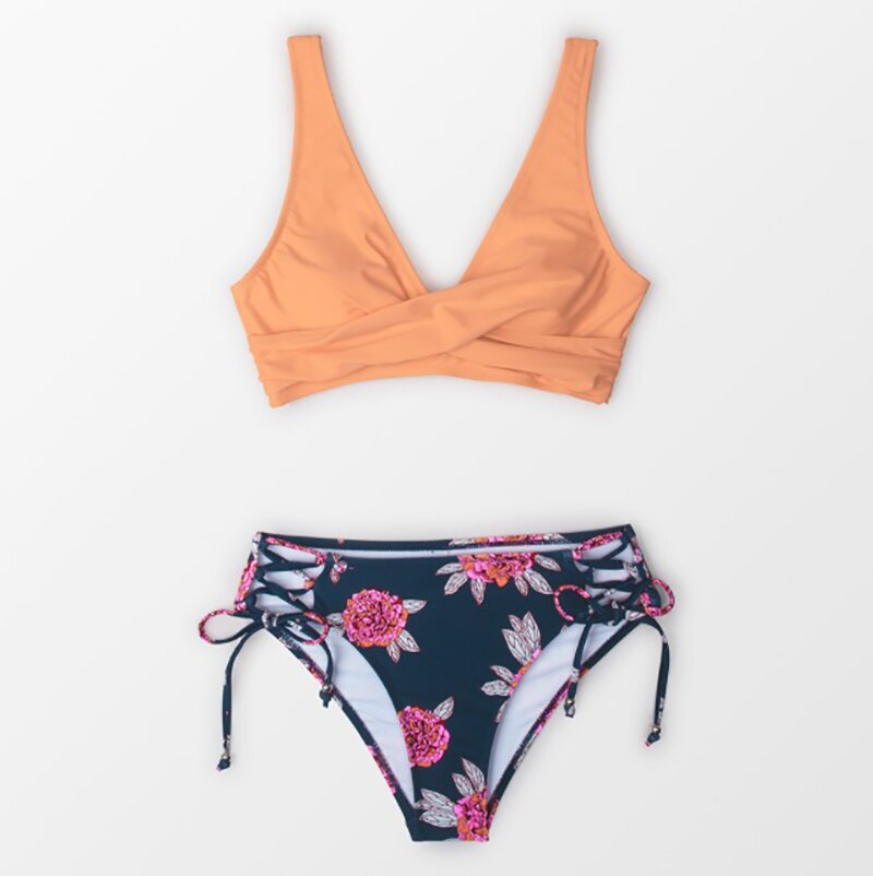 Sexy push-up-badedrakt Monokini