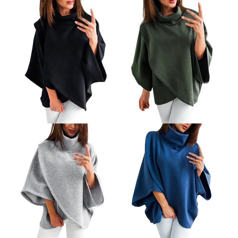 Asymmetrisk turtleneck