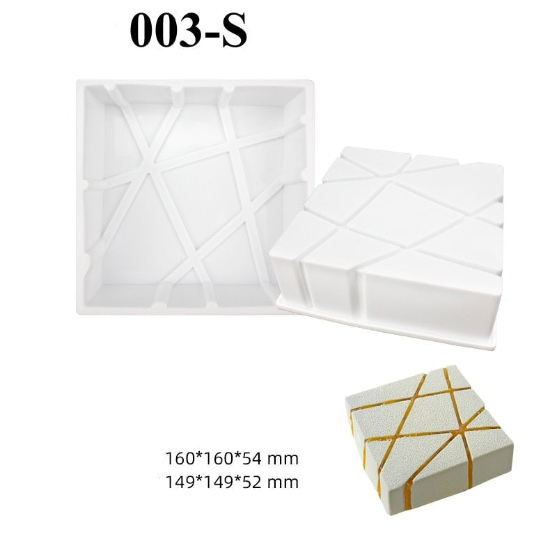 3D dessertformer i silikon