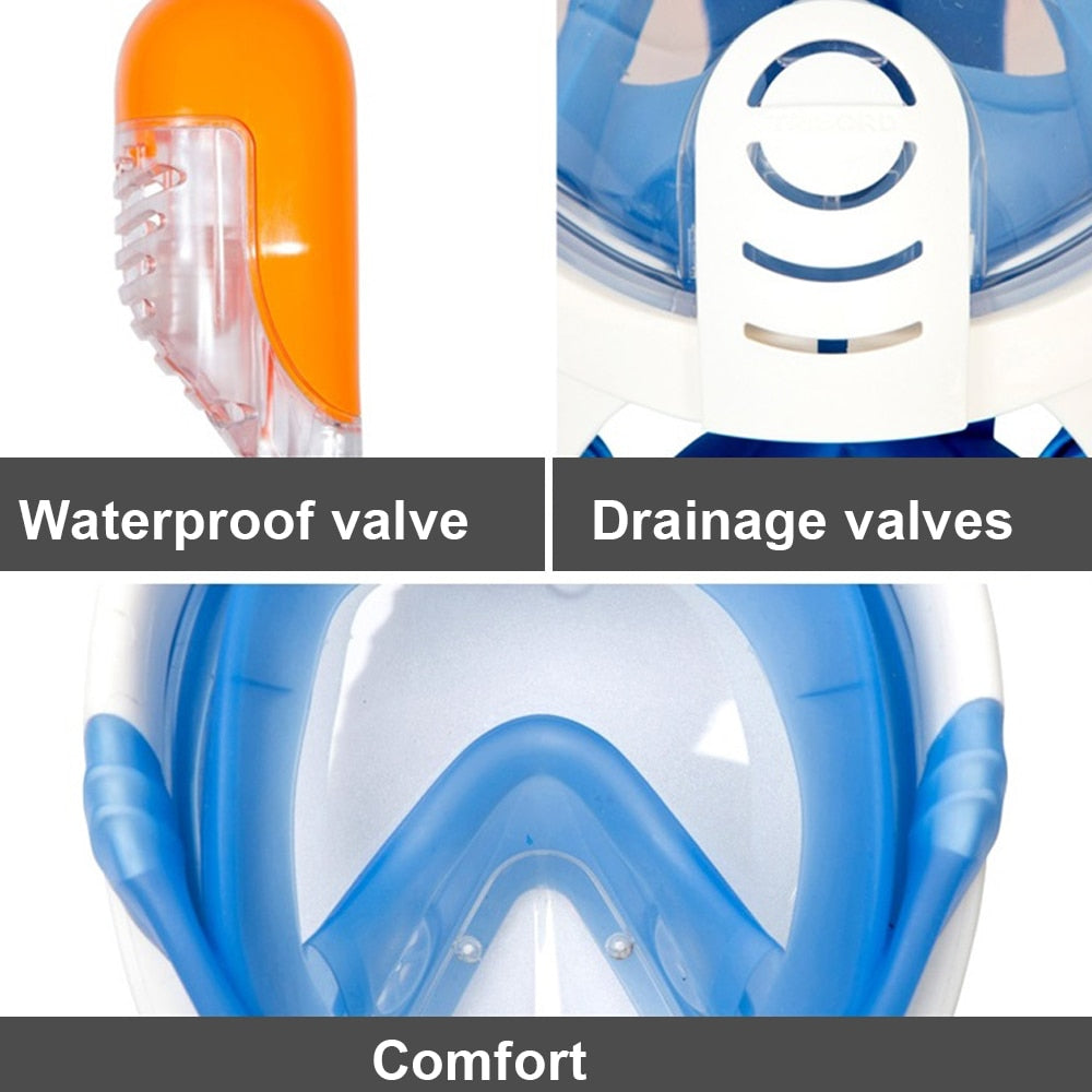 Seaview – komplett snorklesett