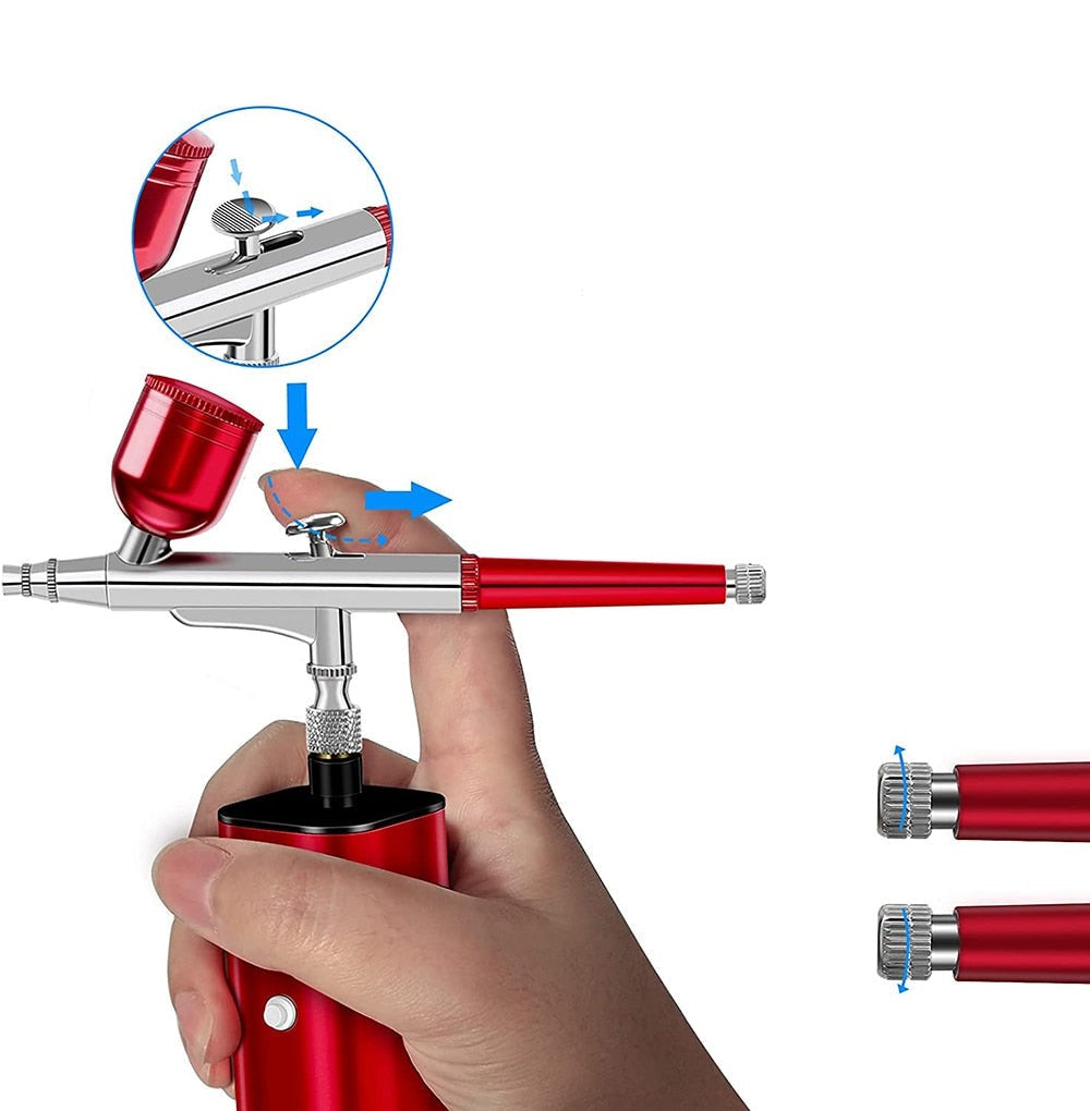 Kake Airbrush-sett