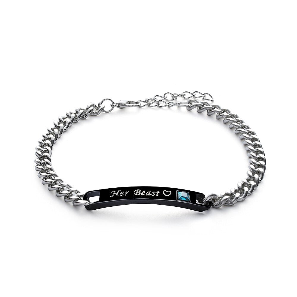 Hans skjønnhet og hennes udyr-armbånd