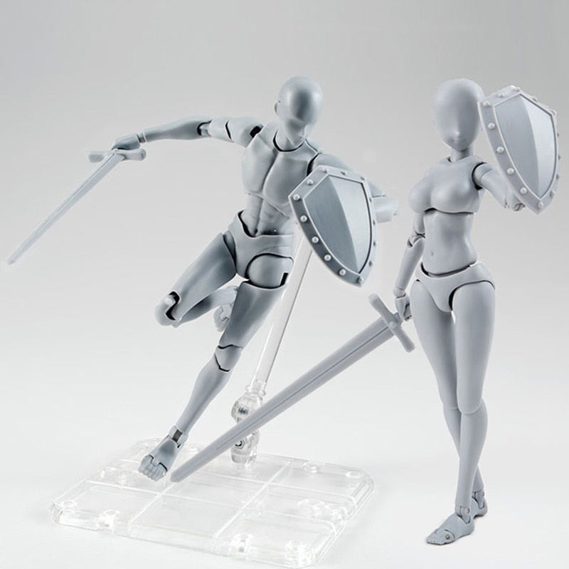 Body Kun & Body Chan tegnemanneken